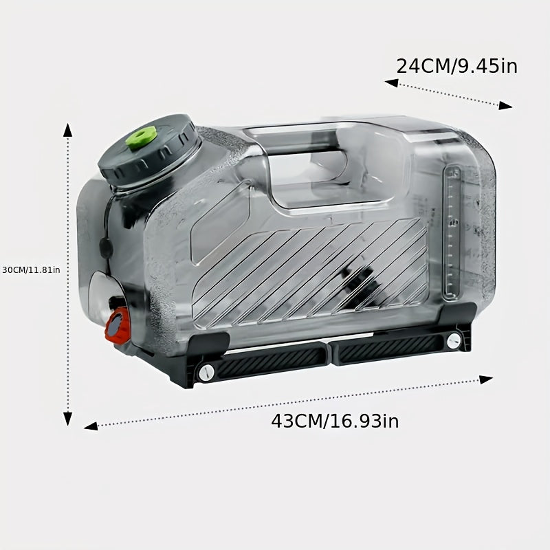 Outdoor Water Storage Bucket with Faucet-2