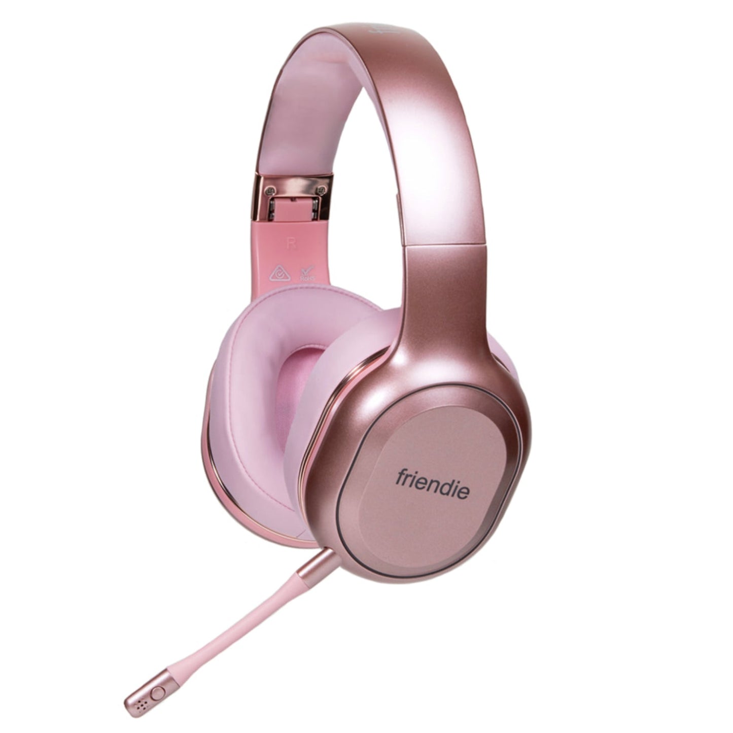 AIR Duo Rose Gold (Over Ear Wireless Headphones)-3