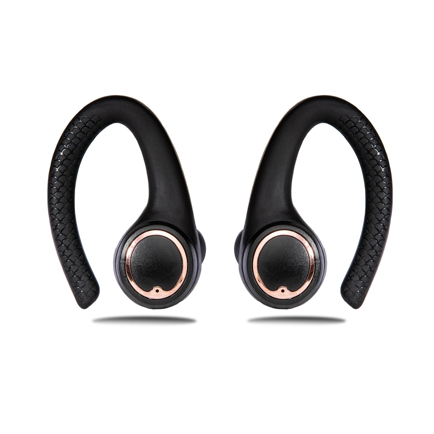 AIR Active 2.0 Matte Black Rose Gold Sport Earbuds (In Ear Wireless Headphones)-3