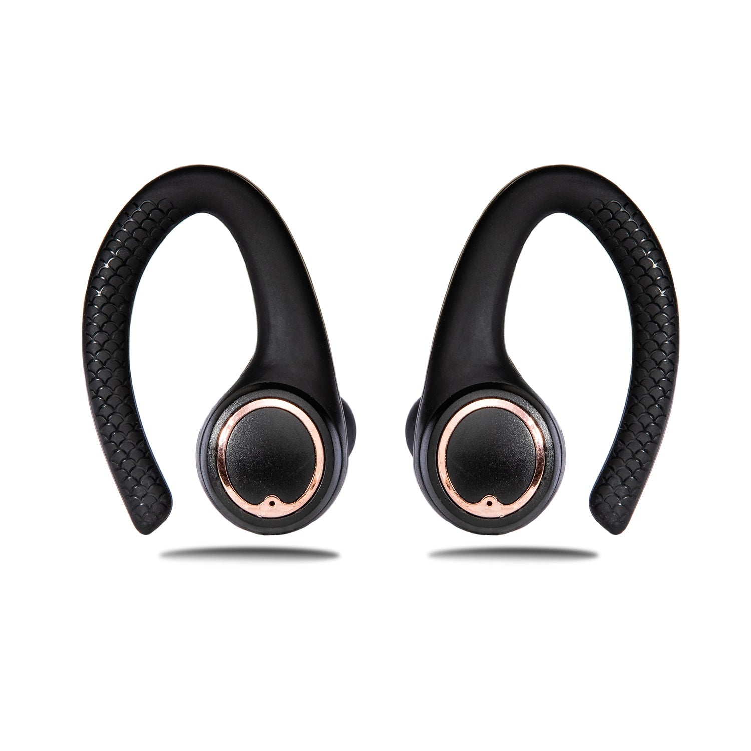 AIR Active 2.0 Matte Black Rose Gold Sport Earbuds (In Ear Wireless Headphones)-3