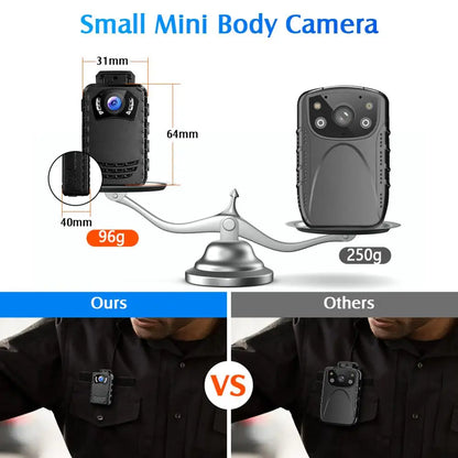 Mini Body Camera Full HD Night Vision (1296P)-3